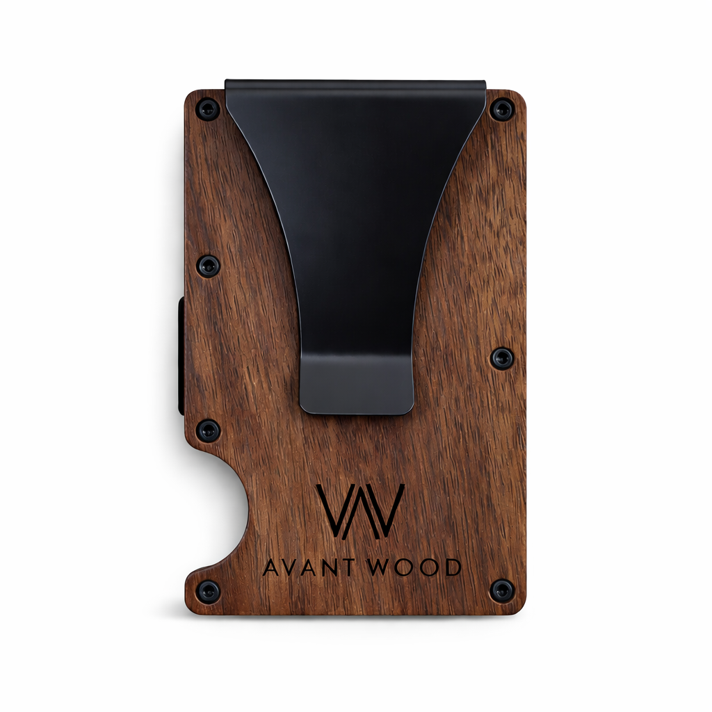 WALNUT SANDALWOOD - MONEY CLIP – AVANTWOOD