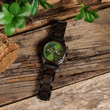 ROYAL EVERGREEN - BLACK SANDALWOOD (44MM)