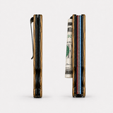 ZEBRA WOOD - CARD HOLDER