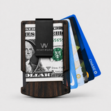 EBONY WOOD - CARD HOLDER
