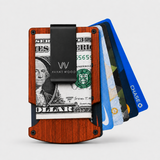 PADAUK WOOD - CARD HOLDER