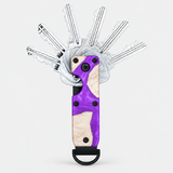 PURPLE RESIN - KEYHOLDER