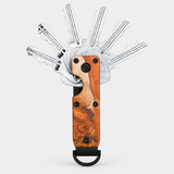 ORANGE RESIN - KEYHOLDER