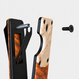 ORANGE RESIN - KEYHOLDER