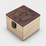 DUOTONE PREMIUM WALNUT AND MAPLE WOOD BOX