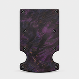 STABLE WOOD BLUE/DEEP PURPLE - WALLET