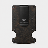 STABLE WOOD ORANGE/BLACK- WALLET