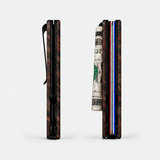 STABLE WOOD RED/GREY - WALLET