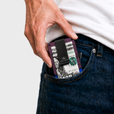 STABLE WOOD PURPLE - WALLET