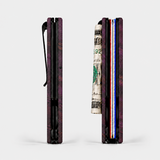 STABLE WOOD PURPLE/GREY - WALLET