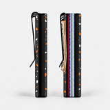 AIR WALLET PRO - FORGED CARBON FIBER ORANGE/SILVER FRAGMENTS - WALLET