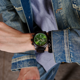 ROYAL EVERGREEN - BLACK SANDALWOOD (44MM)