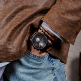 VOYAGER S - BLACK COFFEE (43MM)