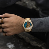 EXOTIC BAMBOO - BLUE RESIN (45MM)