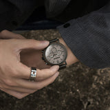 EXPLORER S - GUN METAL (44MM)