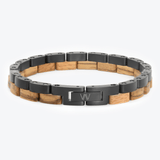 EXOTIC ZEBRA - BLACK STEEL - BRACELET