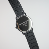 MINIMALIST - BLACK STEEL (40MM)