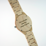 EXOTIC BAMBOO - BLACK RESIN (45MM)