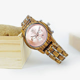 women's wood watch