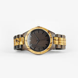 zebra wood watch for men