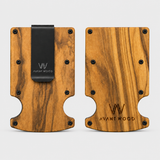 OLIVE WOOD - CARD HOLDER