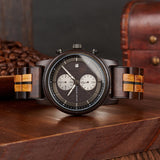 VOYAGER S - BLACK COFFEE (43MM)