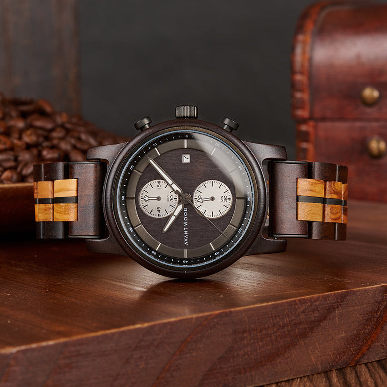 VOYAGER S - BLACK COFFEE (43MM)