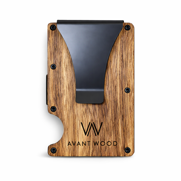 ZEBRA WOOD - MONEY CLIP – AVANTWOOD