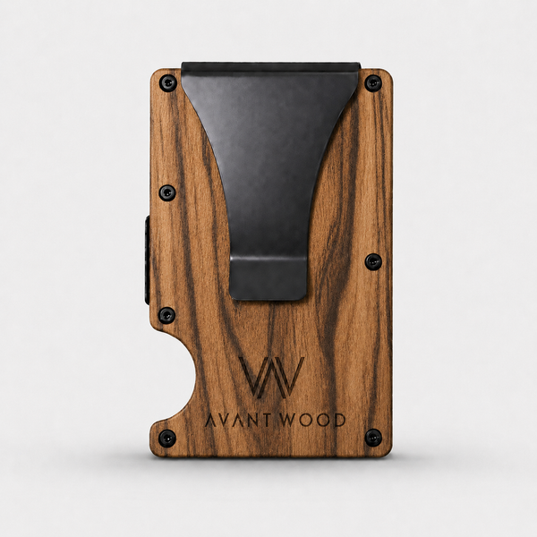 ZEBRA WOOD - CARD HOLDER – AVANTWOOD