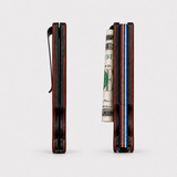 ROSEWOOD WOOD - CARD HOLDER
