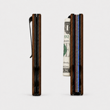 MAHOGANY WOOD - CARD HOLDER