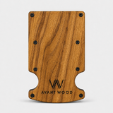TEAK WOOD - CARD HOLDER