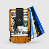 TEAK WOOD - CARD HOLDER