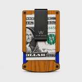 TEAK WOOD - CARD HOLDER