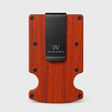 PADAUK WOOD - CARD HOLDER