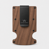 WALNUT WOOD - CARD HOLDER