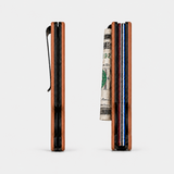 CHERRY WOOD - CARD HOLDER