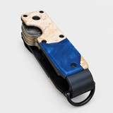NAVY BLUE RESIN - KEYHOLDER