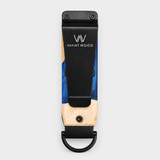 NAVY BLUE RESIN - KEYHOLDER
