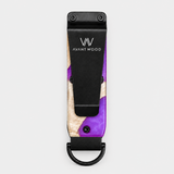 PURPLE RESIN - KEYHOLDER