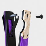 PURPLE RESIN - KEYHOLDER