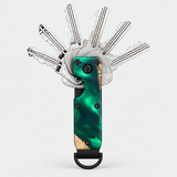 GREEN RESIN - KEYHOLDER