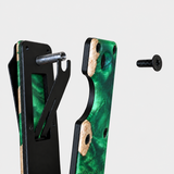 GREEN RESIN - KEYHOLDER