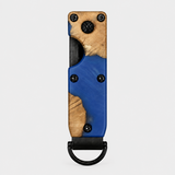 ROYAL BLUE RESIN - KEYHOLDER