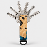 LIGHT BLUE RESIN - KEYHOLDER