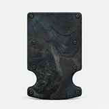 STABLE WOOD BLUE/GREY - WALLET