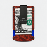 STABLE WOOD RED/ORANGE - WALLET