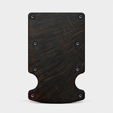 STABLE WOOD ORANGE/BLACK- WALLET