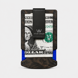 STABLE WOOD ORANGE/BLACK- WALLET