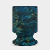 STABLE WOOD GREEN/BLUE- WALLET